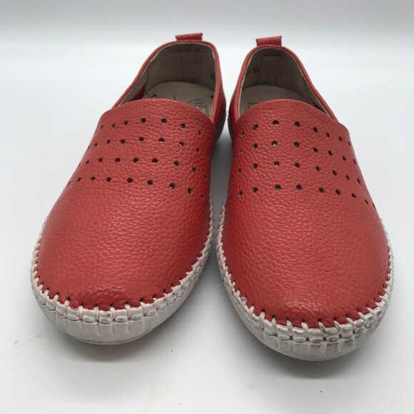 Spring Step Kalika Coral Women's size Eu 36 - US 5.5 Slip-On Flats Leather Shoes - Picture 2 of 9